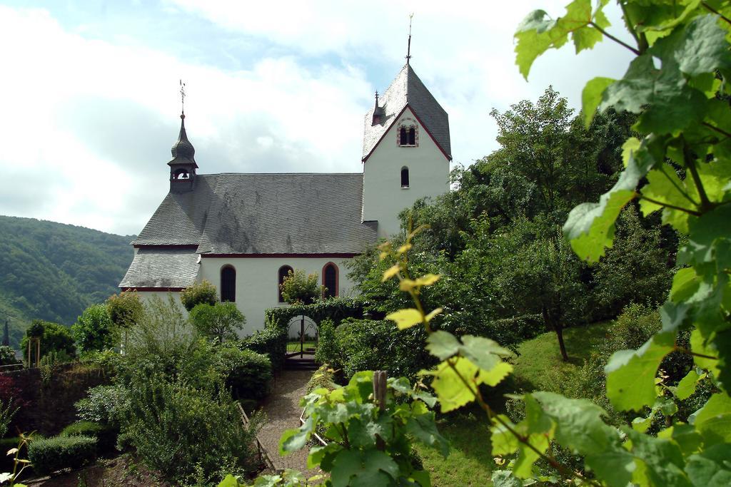 Wein- Und Gaestehaus St. Aldegundishof Sankt Aldegund Exterior foto